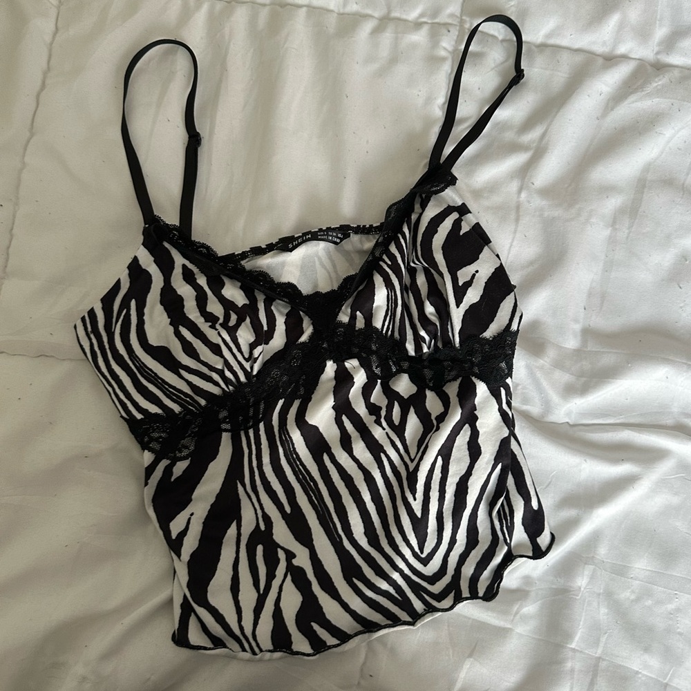 Zebra Tank Top